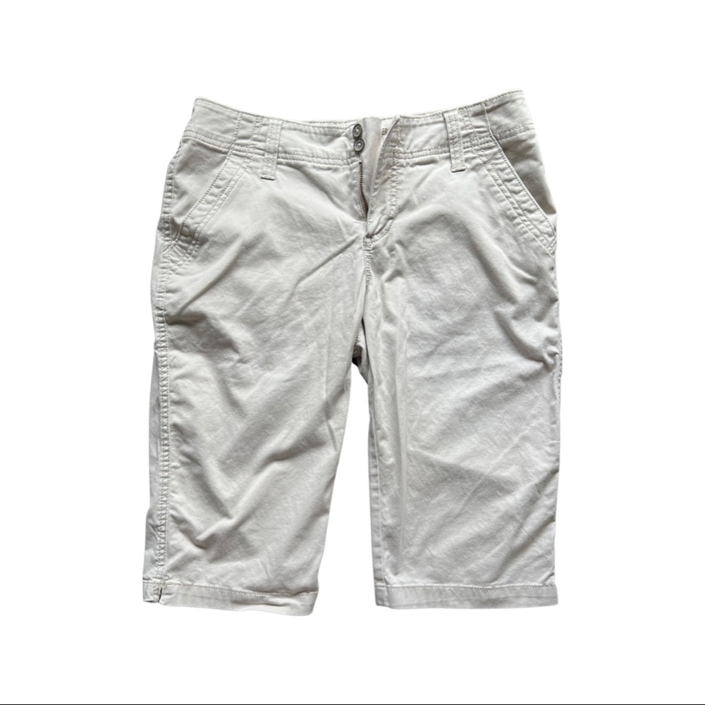 Sonoma Knee Shorts Cream Size 6